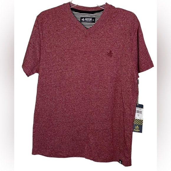 NWT Rugby Men’s V Neck Tee - Picture 1 of 6